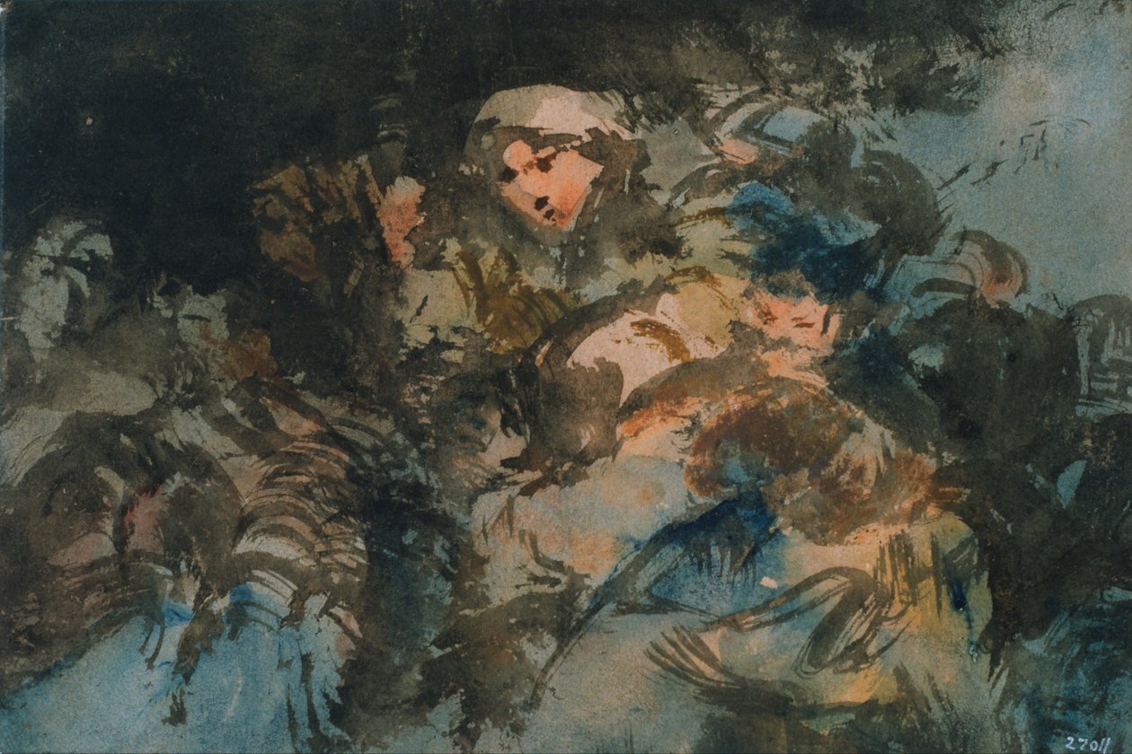 Cadılar Grubu by Eugenio Lucas Velázquez