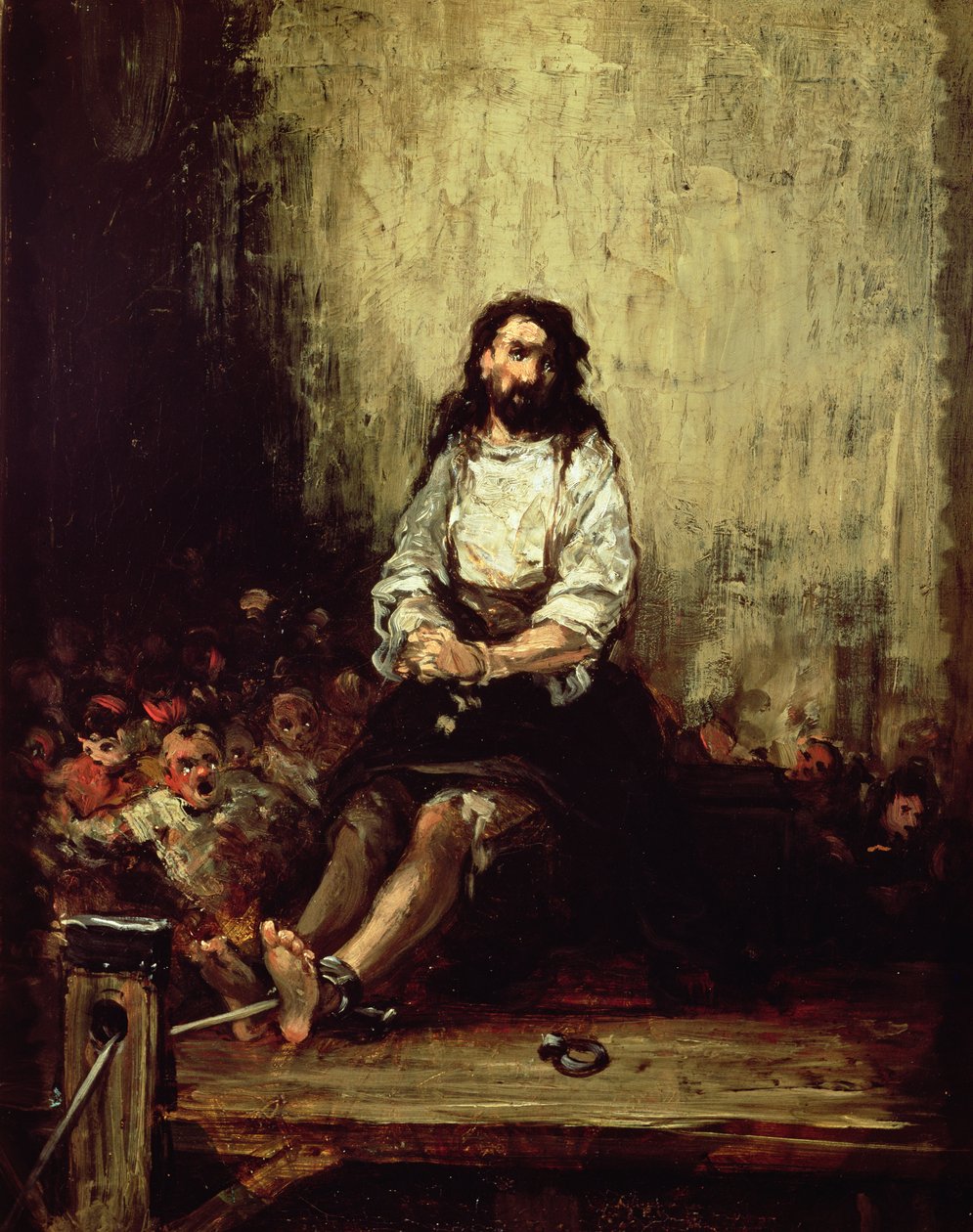 İşkence Kurbanı by Eugenio Lucas Velázquez
