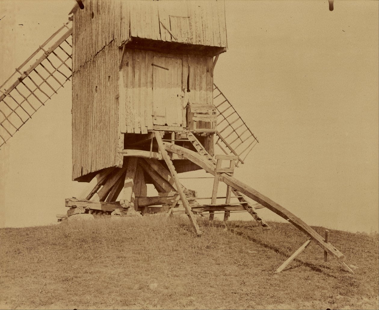 Değirmen (Somme) by Eugène Atget