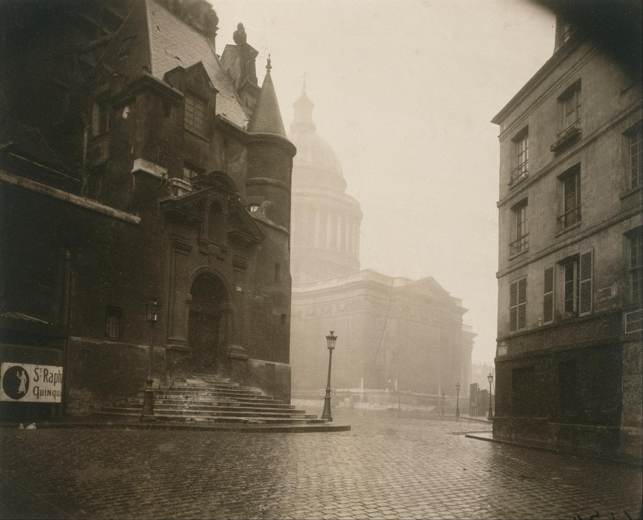 Rue de la Montagne Ste. Genevieve by Eugène Atget