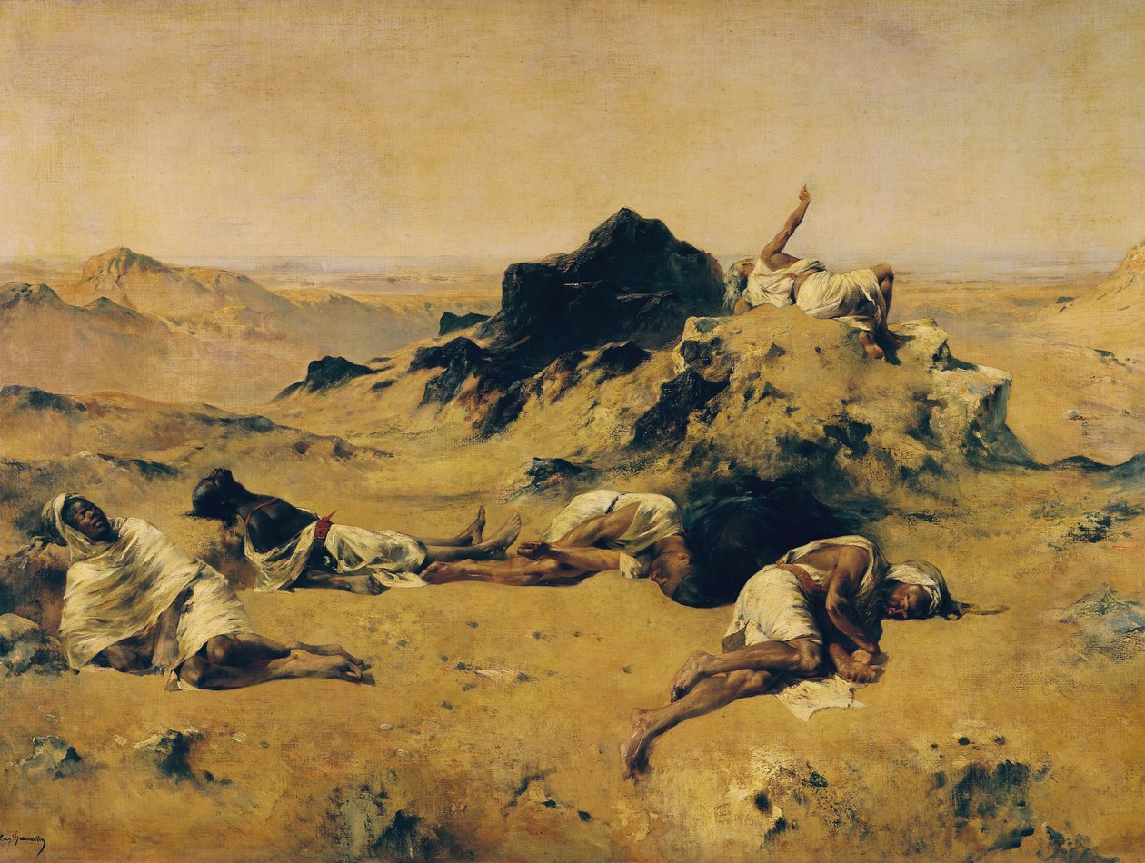 Susuzluk Ülkesi, c.1869 by Eugène Fromentin