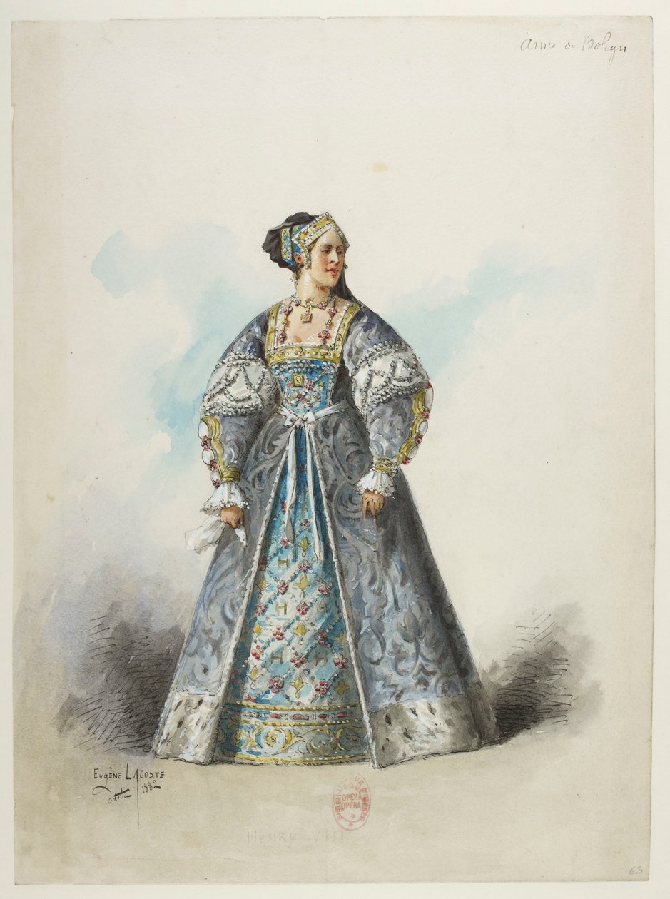 Kostüm modelleri - Lacoste - 63. Anne de Boleyn by Eugene Lacoste
