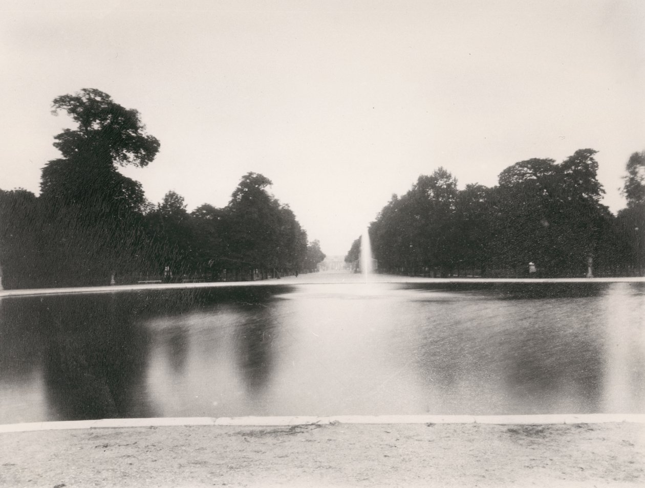 Tuileries bahçesi by Eugène Atget