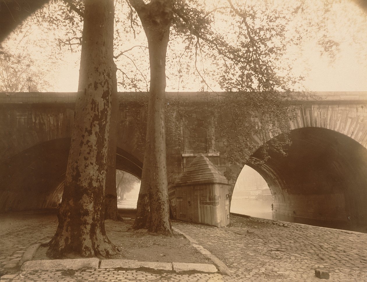 Pont Marie, 1926 (albüm çıktısı kağıt fotoğraf) by Eugène Atget
