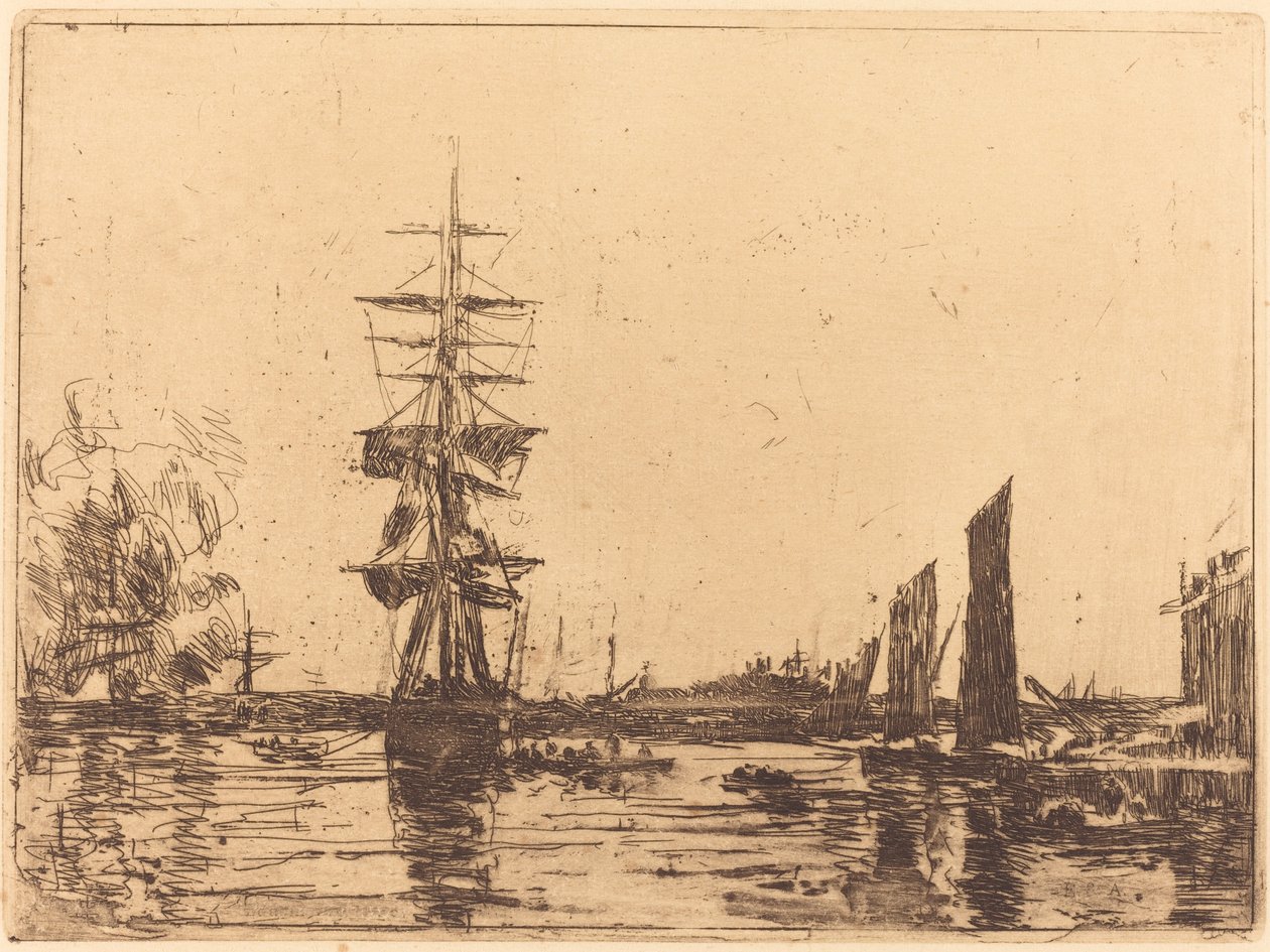 Deniz Manzarası by Eugène Boudin