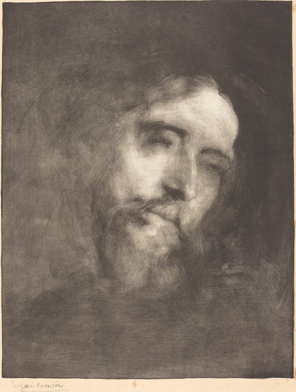 Alphonse Daudet by Eugène Carrière