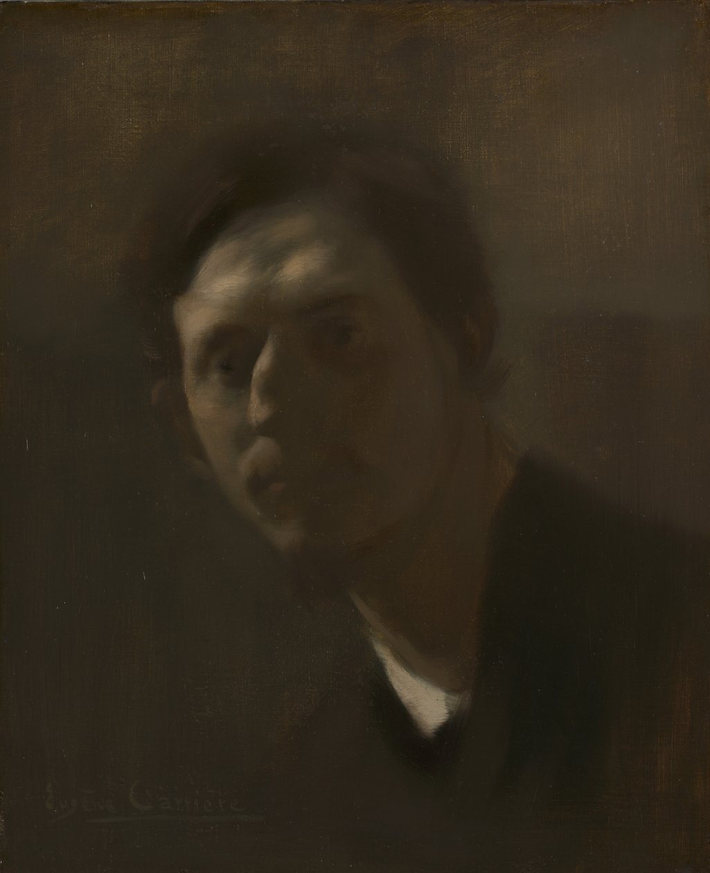 Armand Berton, c.1891 by Eugène Carrière