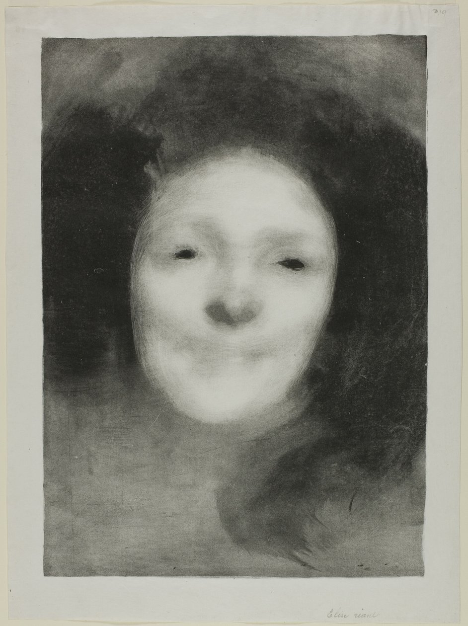 Elise Gülümseyen by Eugène Carrière