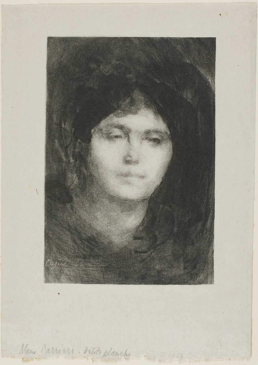 Bayan Eugene Carriere by Eugène Carrière