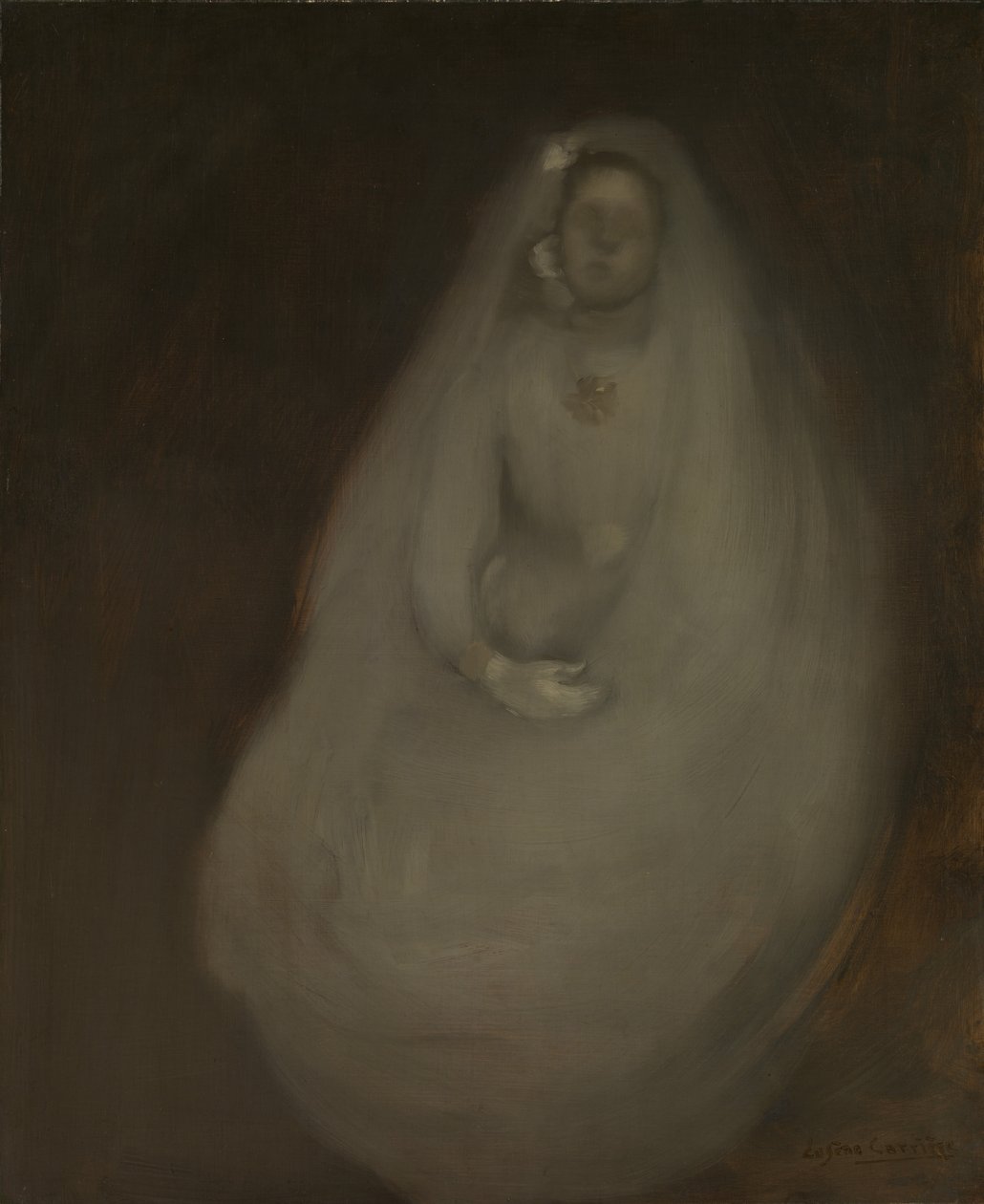 İlk Komünyon, ca. 1896. by Eugène Carrière