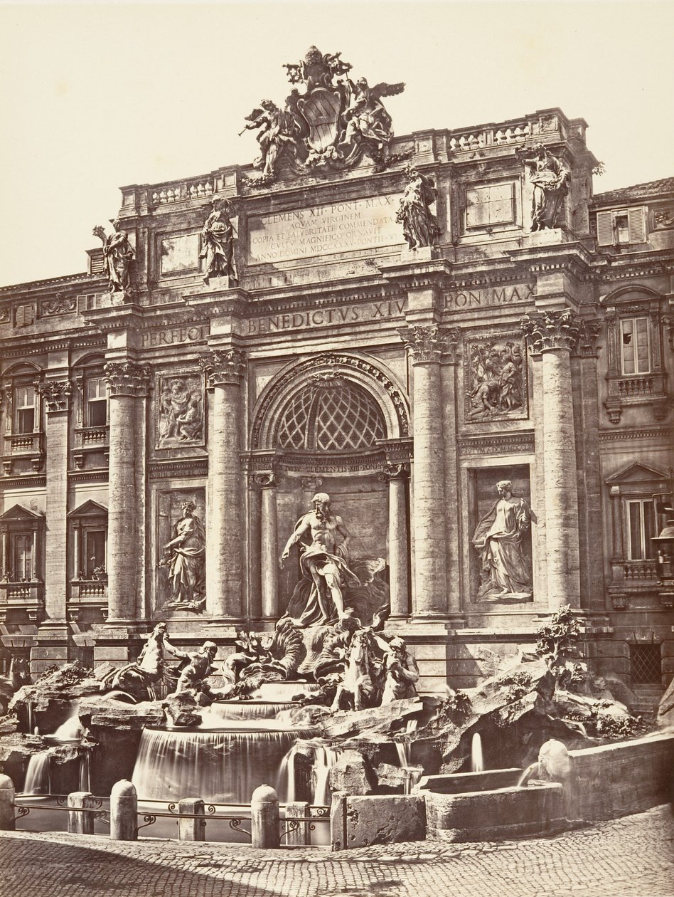 Trevi Çeşmesi, 1848-52. by Eugène Constant