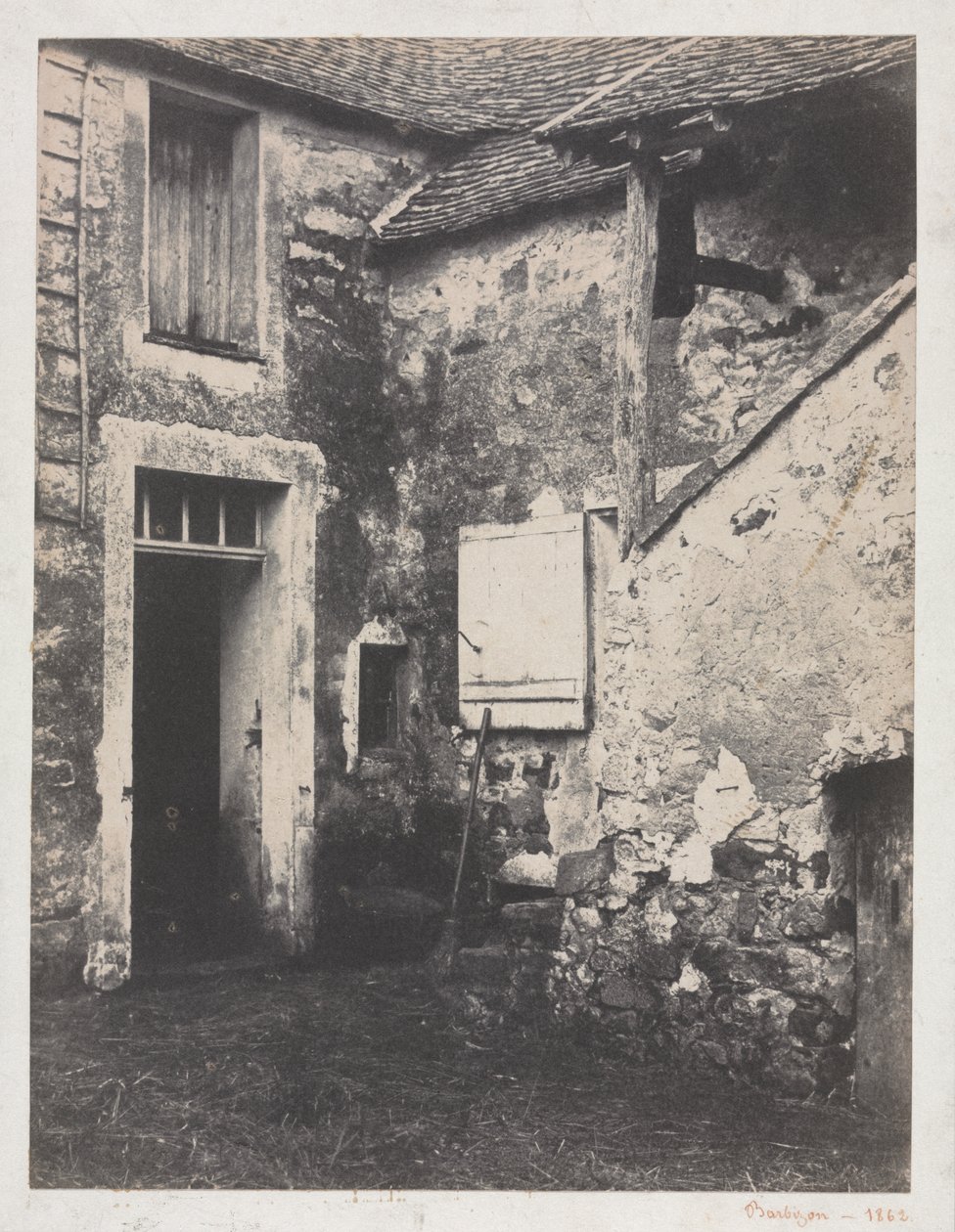 çiftlik avlusu by Eugène Cuvelier