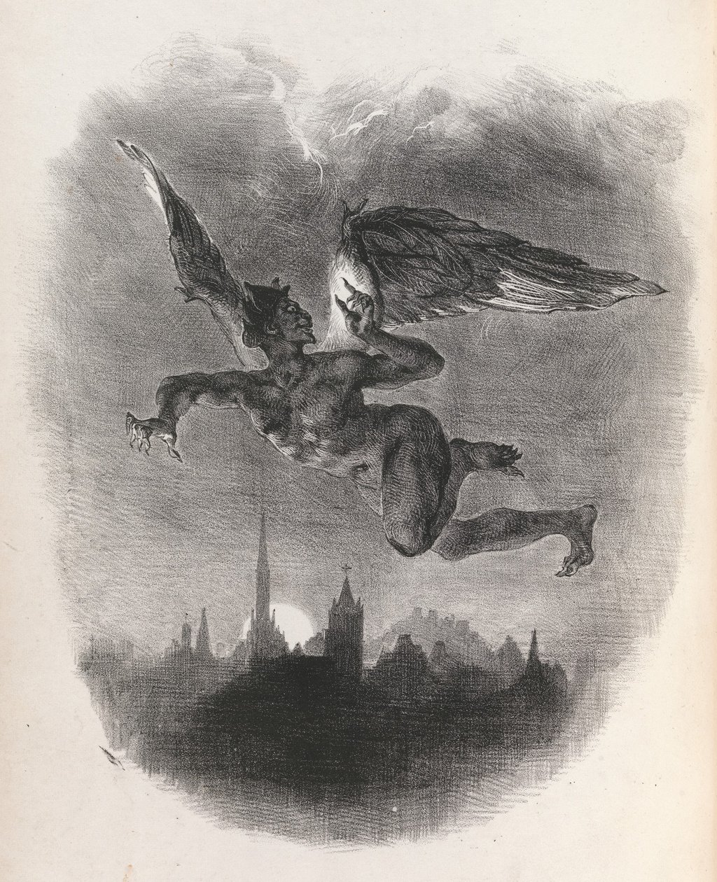 Faust, 1828., 1828. by Eugène Delacroix