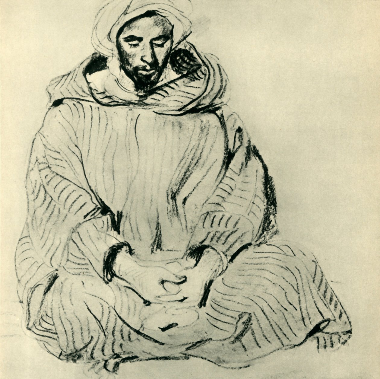 Dua eden Arap, 1832, 1943. by Ferdinand Victor Eugene Delacroix