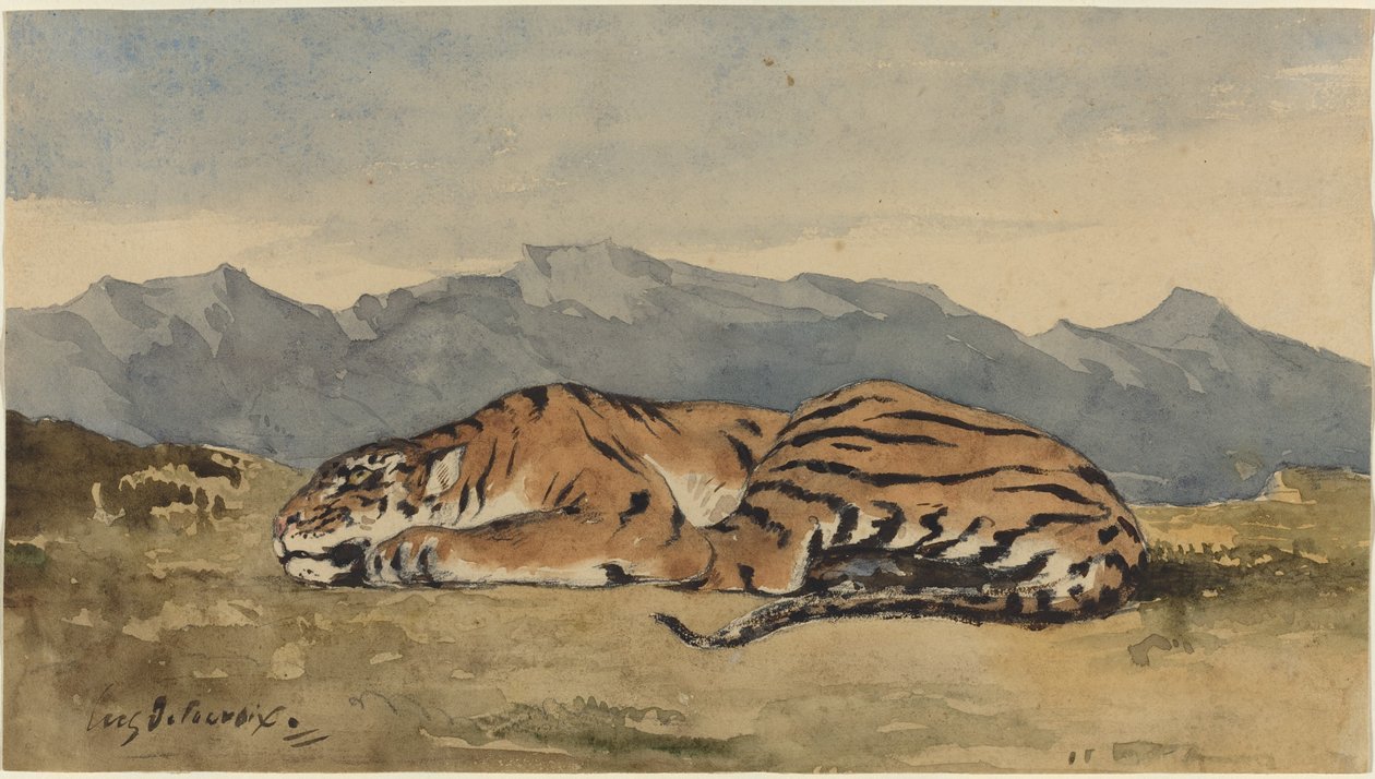 Kapla by Eugène Delacroix