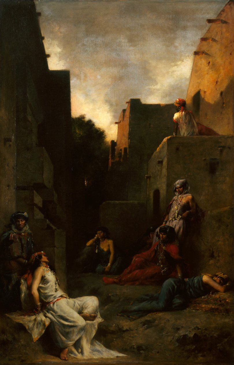 Ouled Nayls Kadınları by Eugène Fromentin