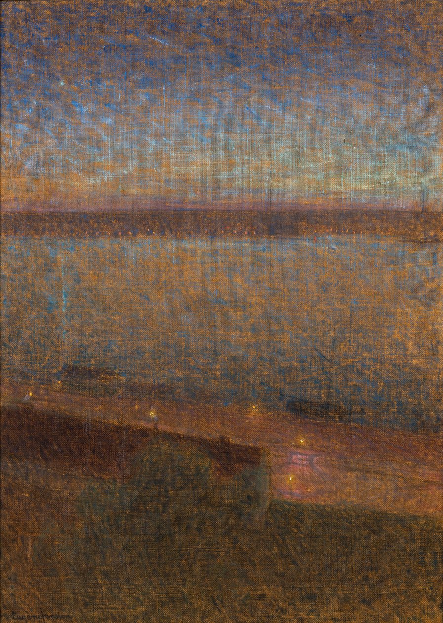 1895 Mayısında Bir Gece. by Eugène Jansson