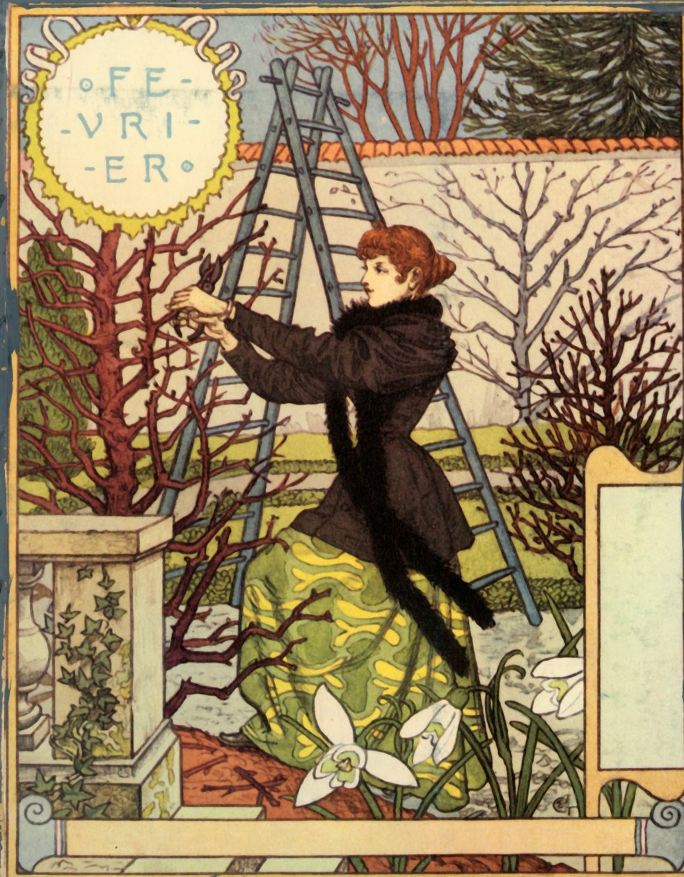 Şubat, 1896. by Eugene Grasset