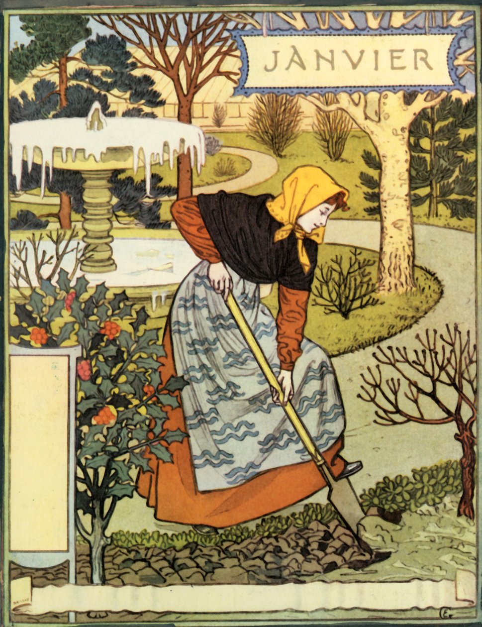 Ocak, 1896. by Eugene Grasset