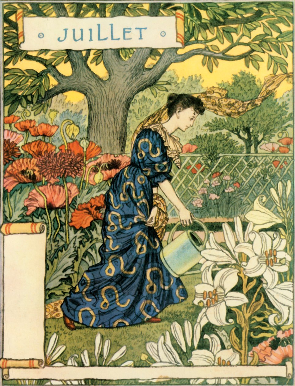Temmuz, 1896. by Eugene Grasset