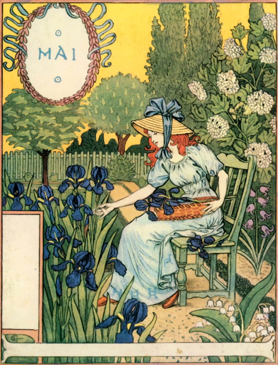 Mayıs, 1896. by Eugene Grasset