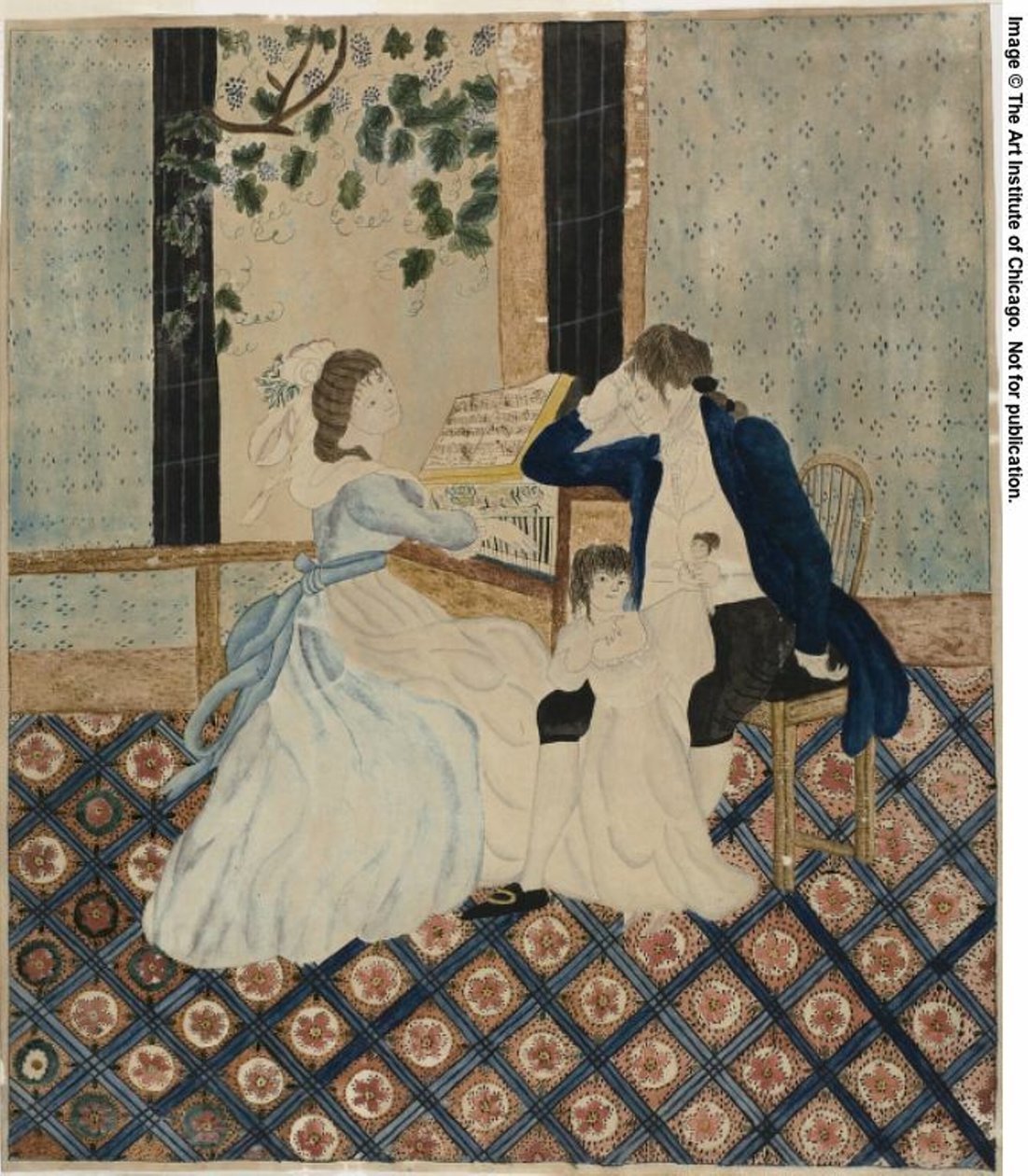 Piyanoda Aile Grubu by Eunice Pinney