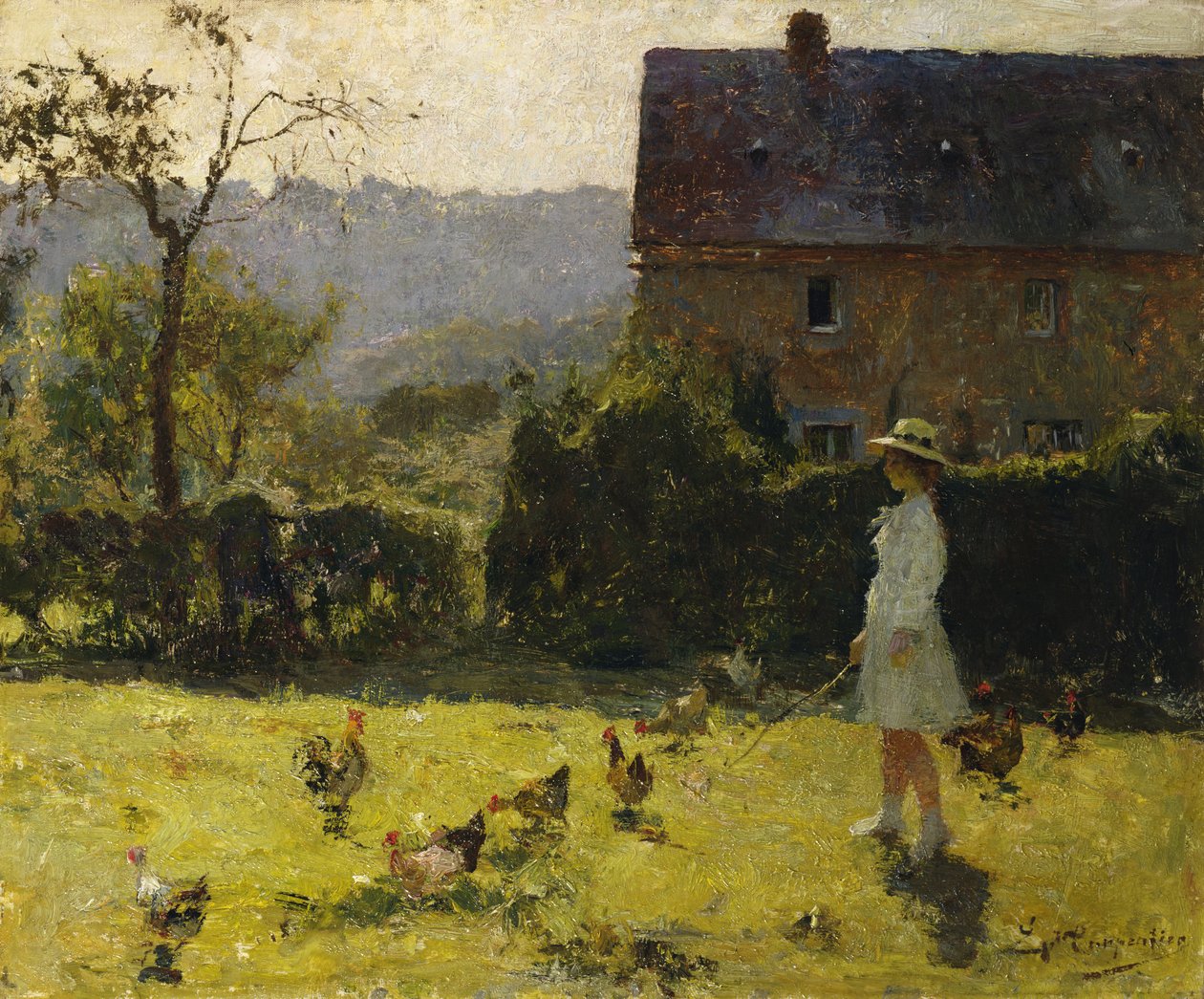 Çiftlik Evi tarafından by Evariste Carpentier
