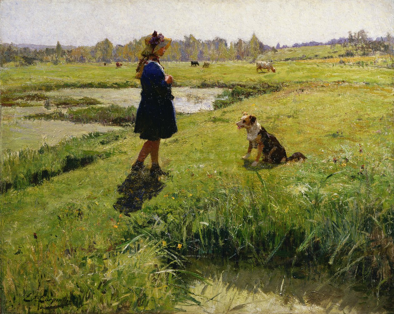 bir öğle molası by Evariste Carpentier