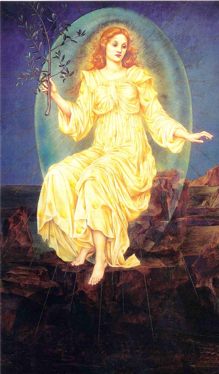  Lux in Tenebrisn by Evelyn De Morgan