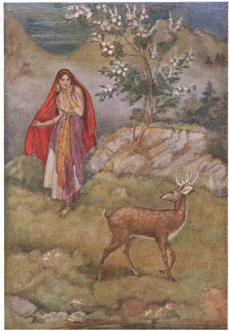 Sihirli geyiği görünce şaşırdı by Evelyn Paul