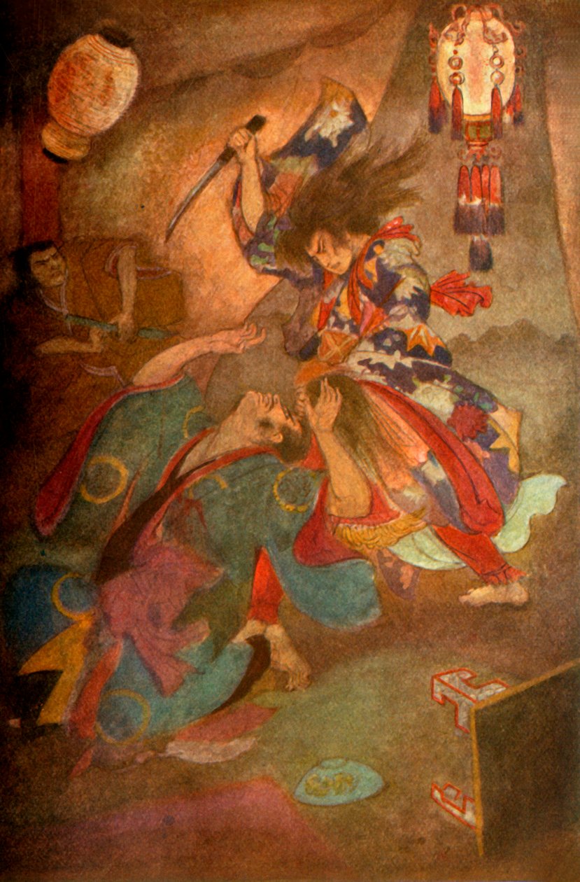 "Prens Yamato ve Takeru", 1912. by Evelyn Paul