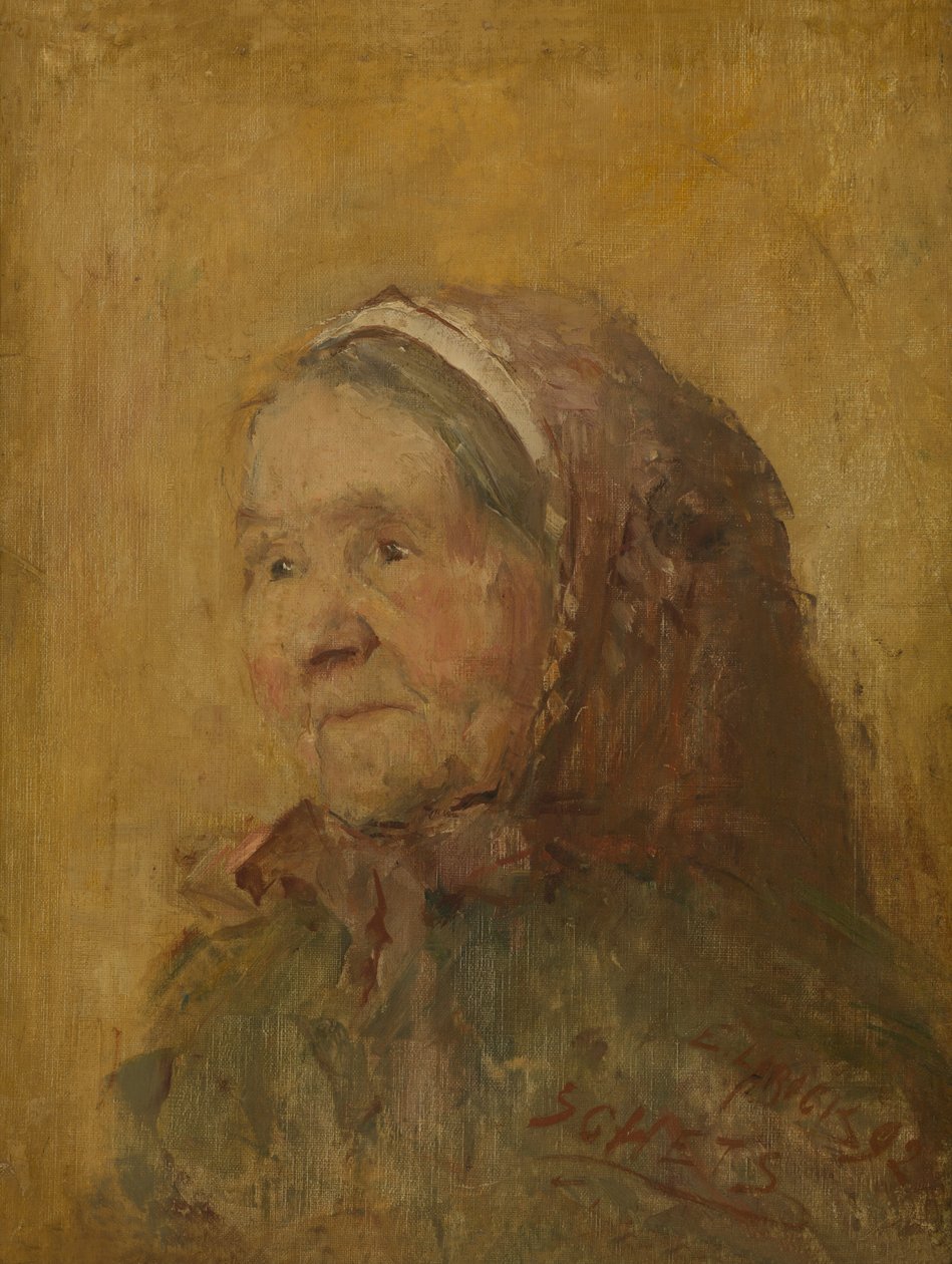 Yaşlı kadın by Evert Larock