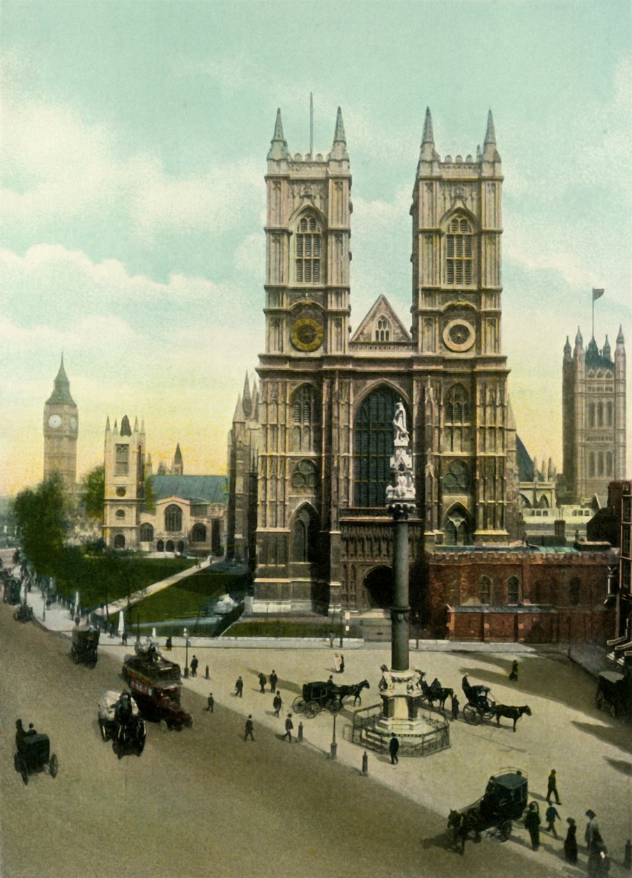 Westminster Manastırı, 1900'ler. by Eyre and Spottiswoode