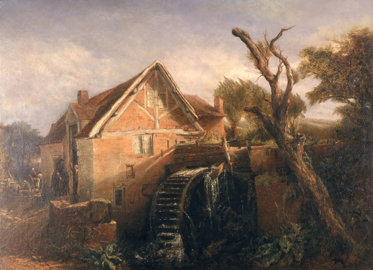 su değirmeni by F. Muller