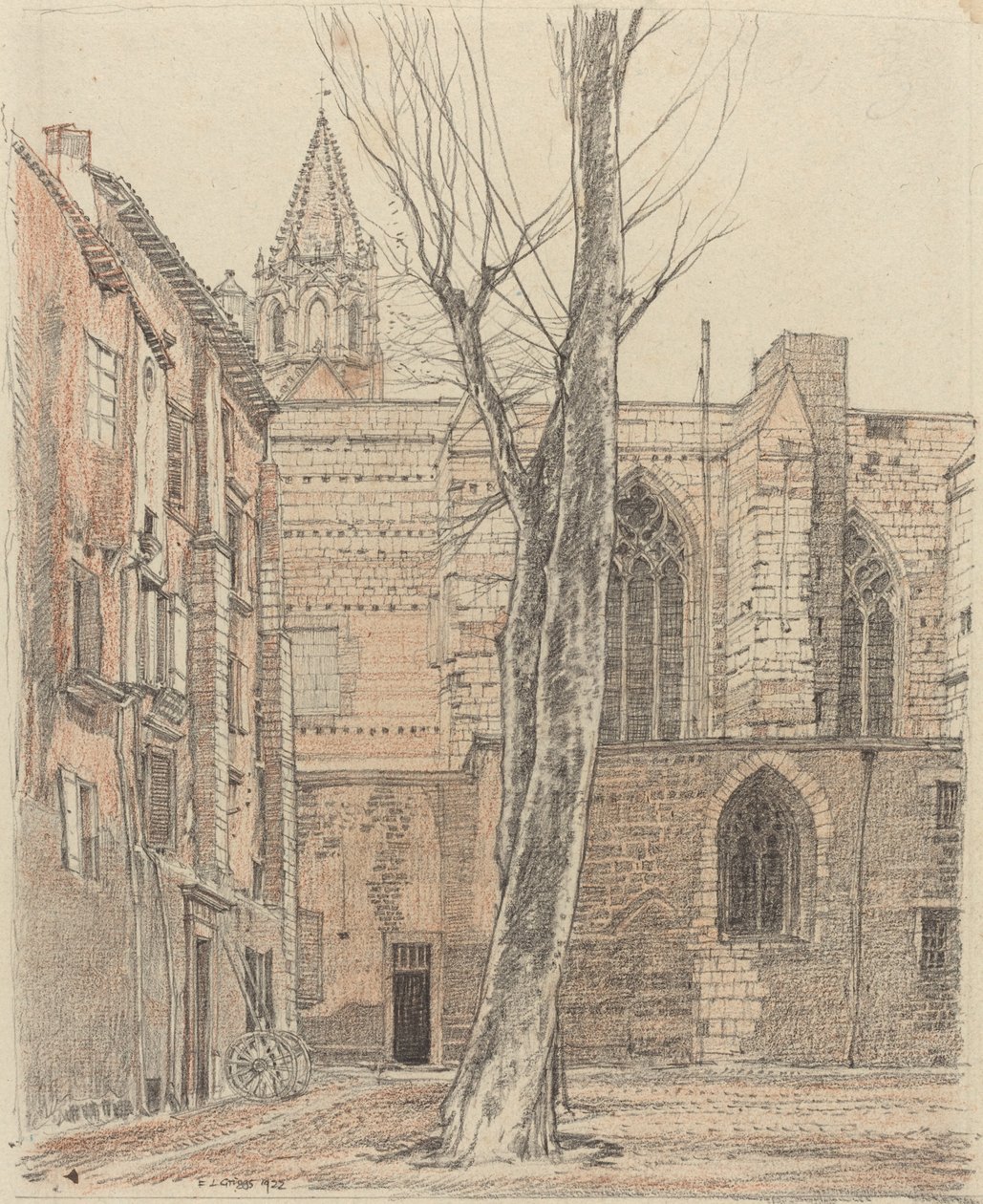 Aziz Pierre Manastırı, Avignon by F.L. Griggs