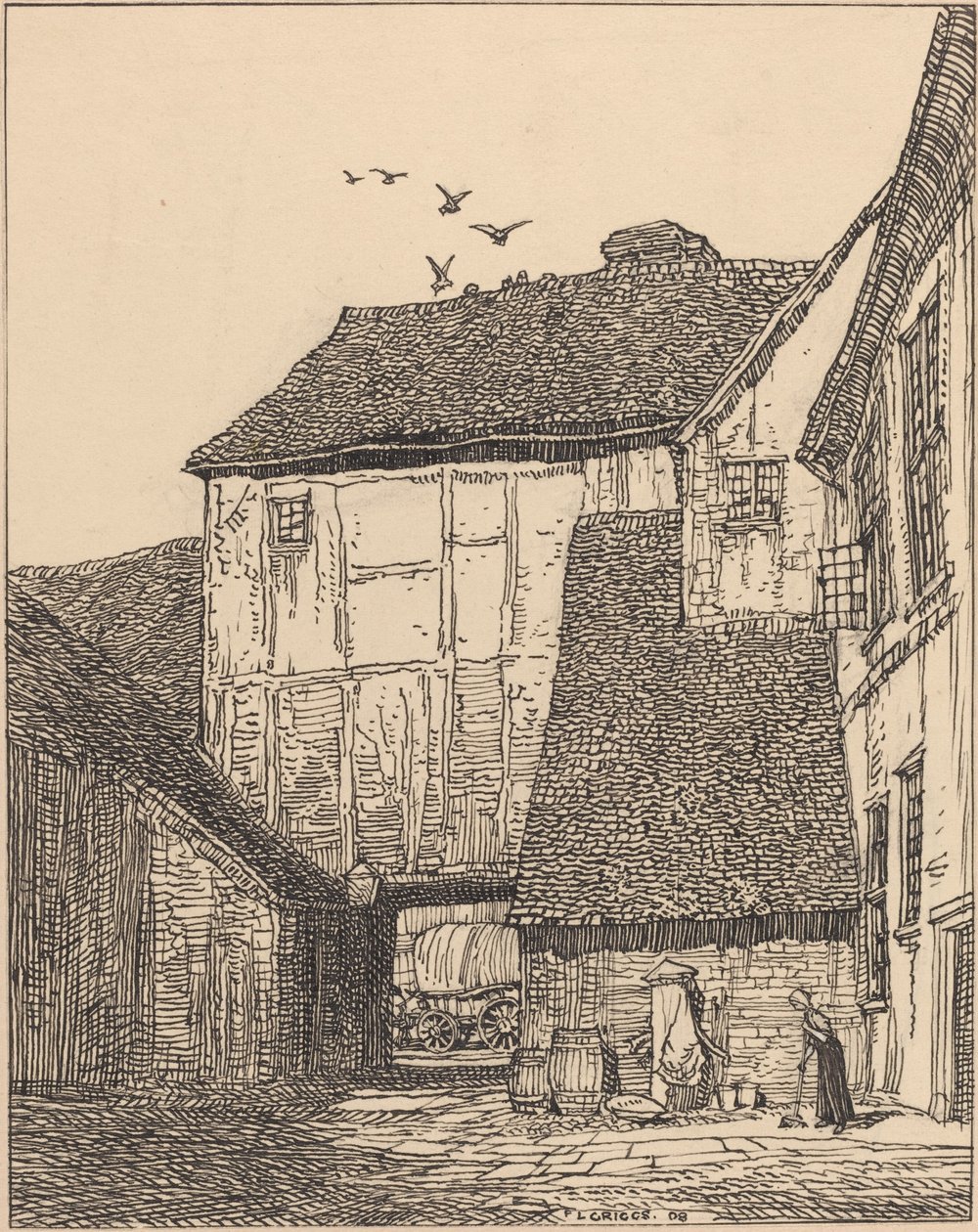 George Inn, Beaconsfield by F.L. Griggs