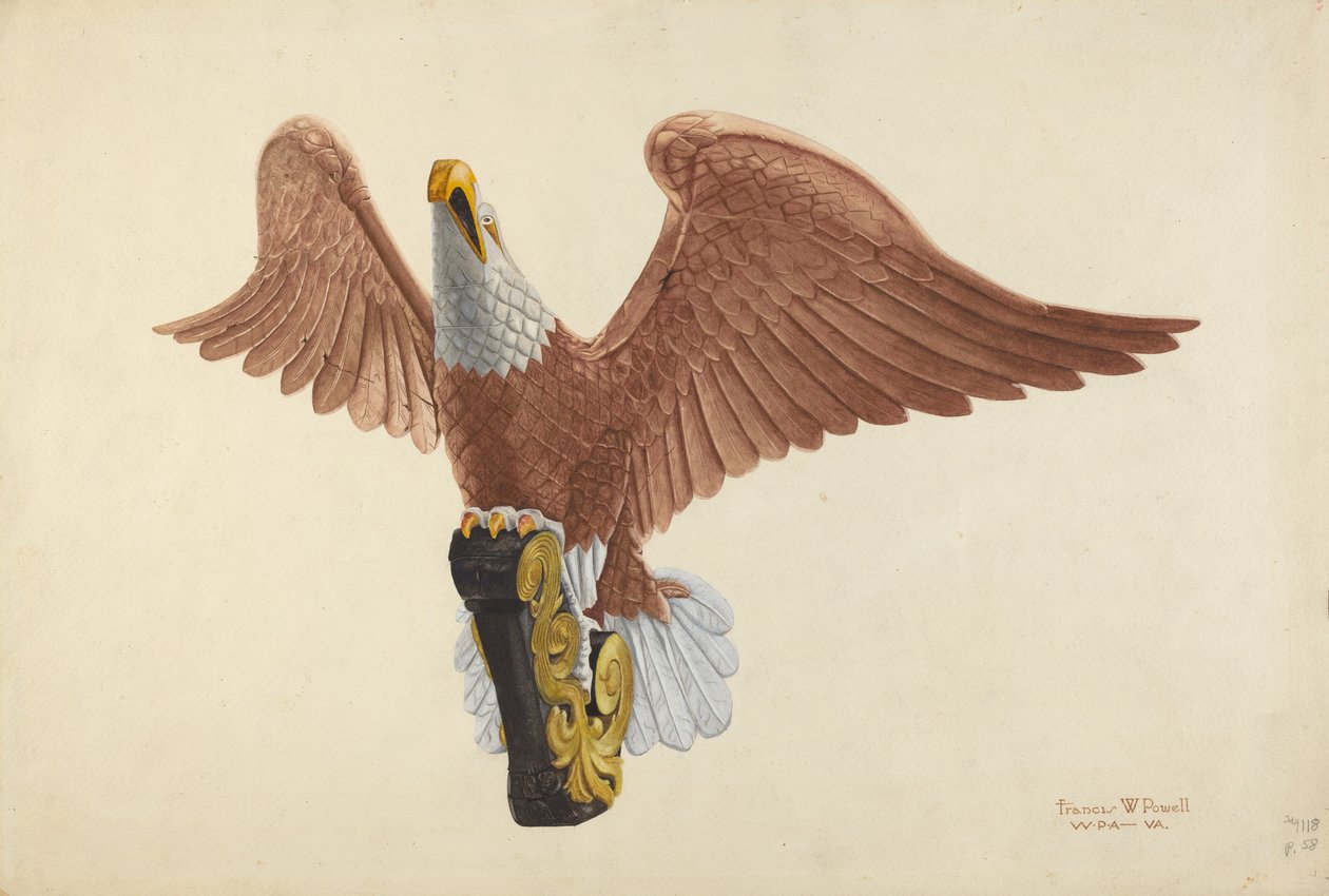 kartal figürü by F.W. Powell