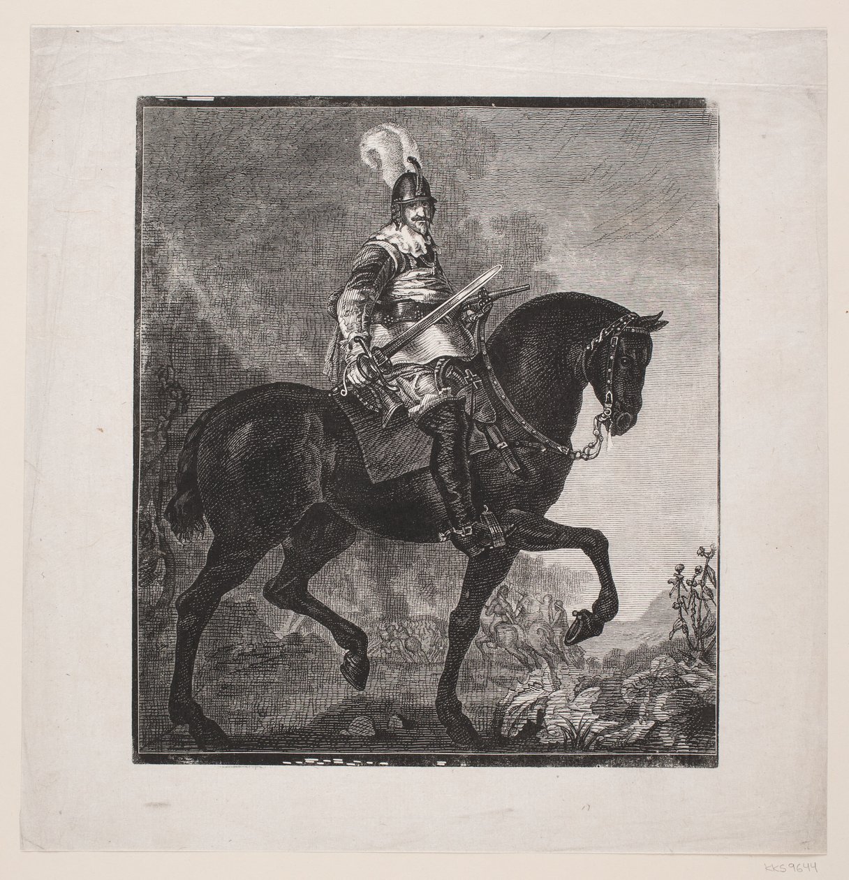 Karel van Mander: IV. Christian at sırtında by F. Hendriksen