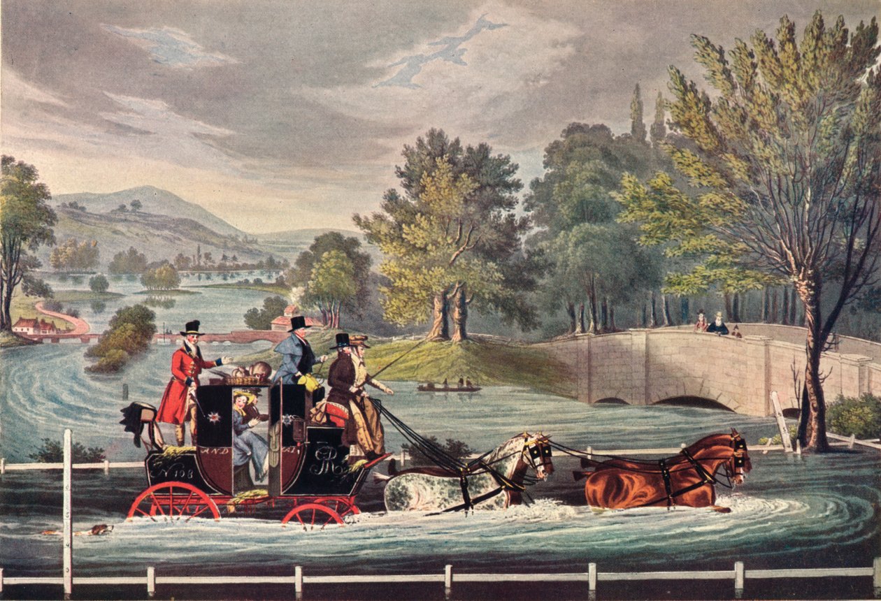 Selde Posta Arabası, c1827, 1904 by F Rosenbourg