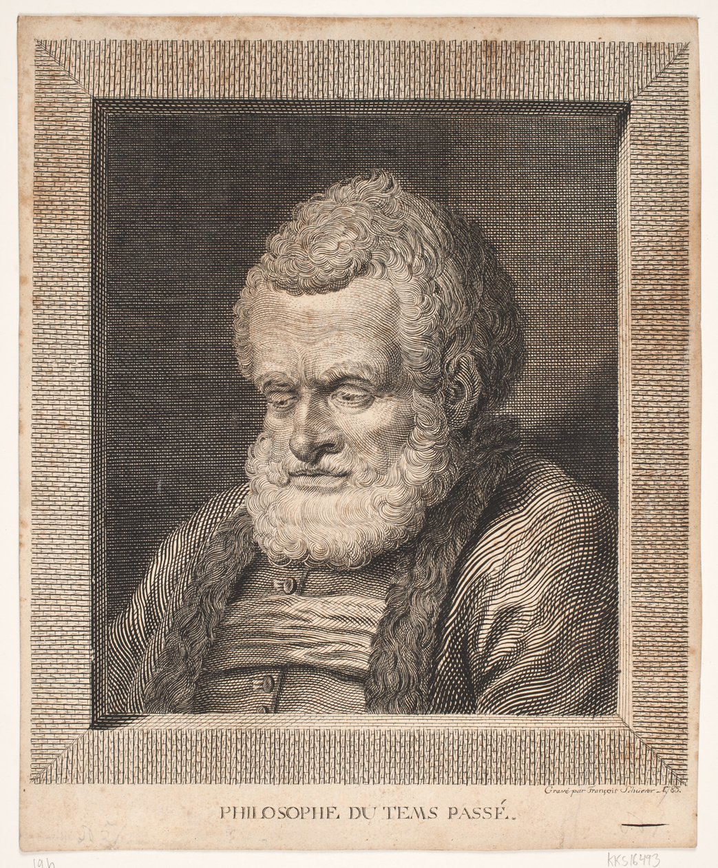 "Geçmişin filozofu" by F. Schüerer
