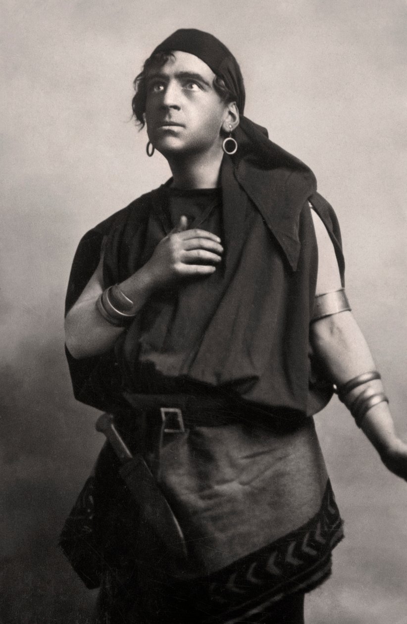 James Hearn, oyuncu, 1906. by F. W. Burford