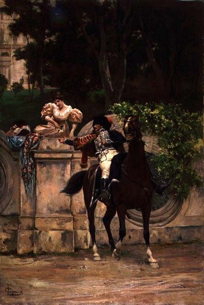 Çalıntı Bir Gül (tuval üzerine yağlı boya) by Fabio Cipolla