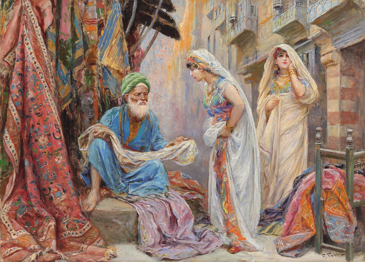 İpek seçimi (tuval üzerine yağlı boya) by Fabio Fabbi