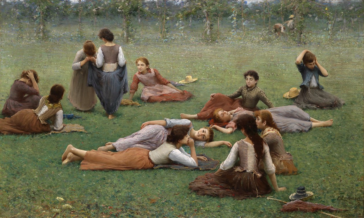 Oyundan sonra by Fausto Zonaro