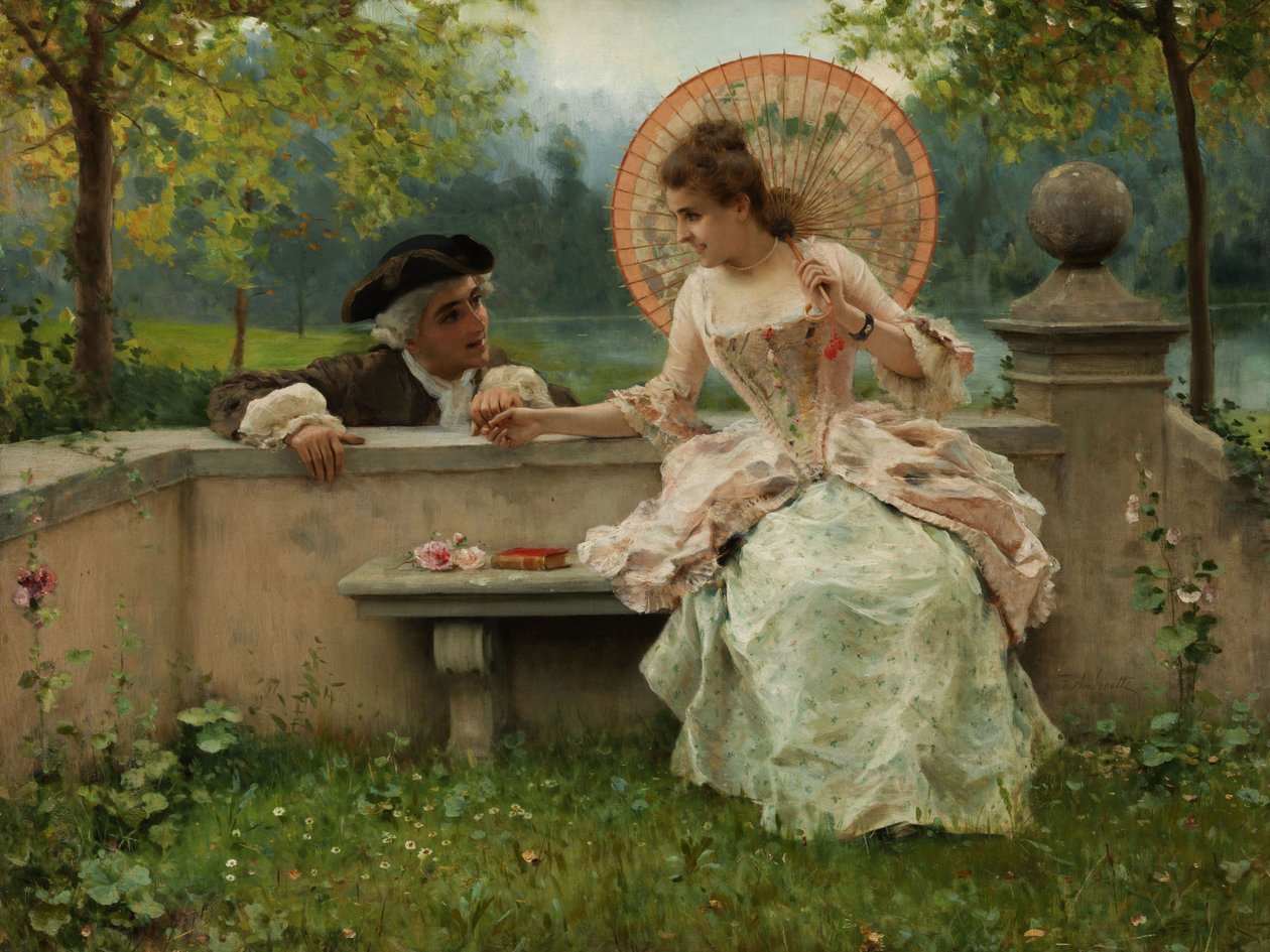 Parkta bir aşk konuşması by Federico Andreotti