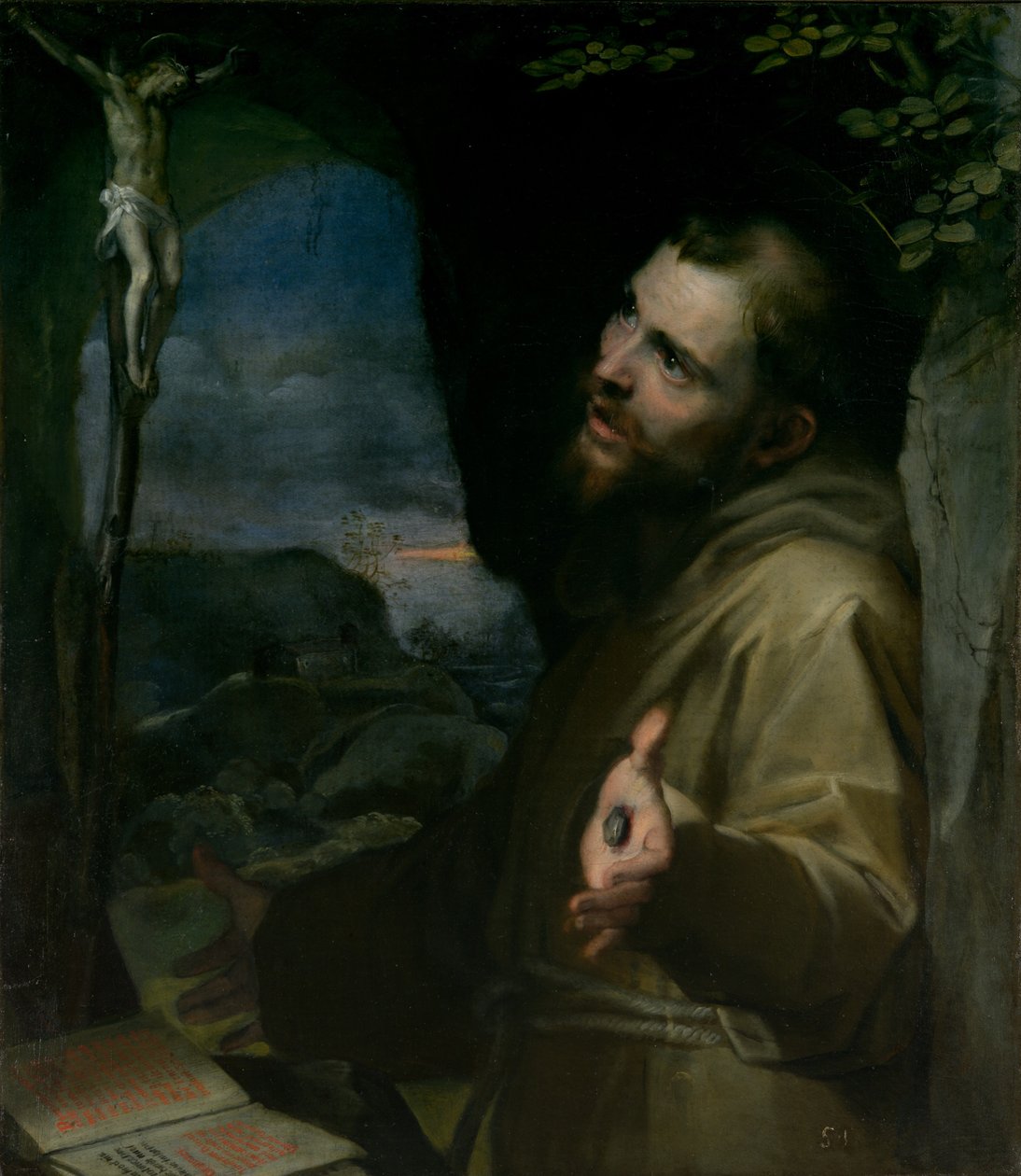 Aziz Francis, yaklaşık 1600-1604. by Federico Barocci