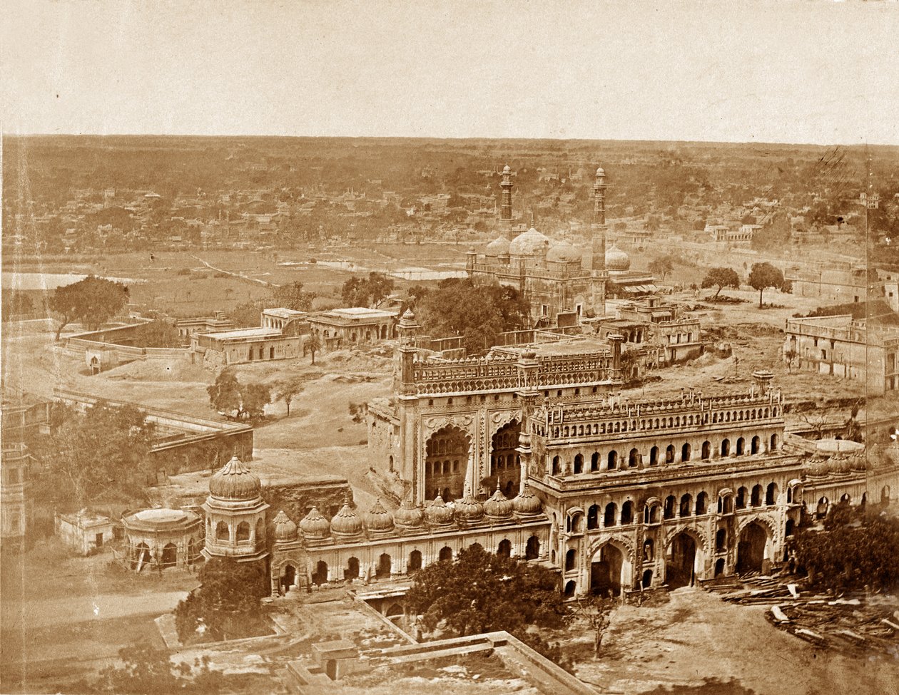 ಲಕ್ನೋ ಟರ್ಕಿಯ ಮಾಚಿಬೋರನ್ನ ಪನೋರಮಾ by Felice Beato