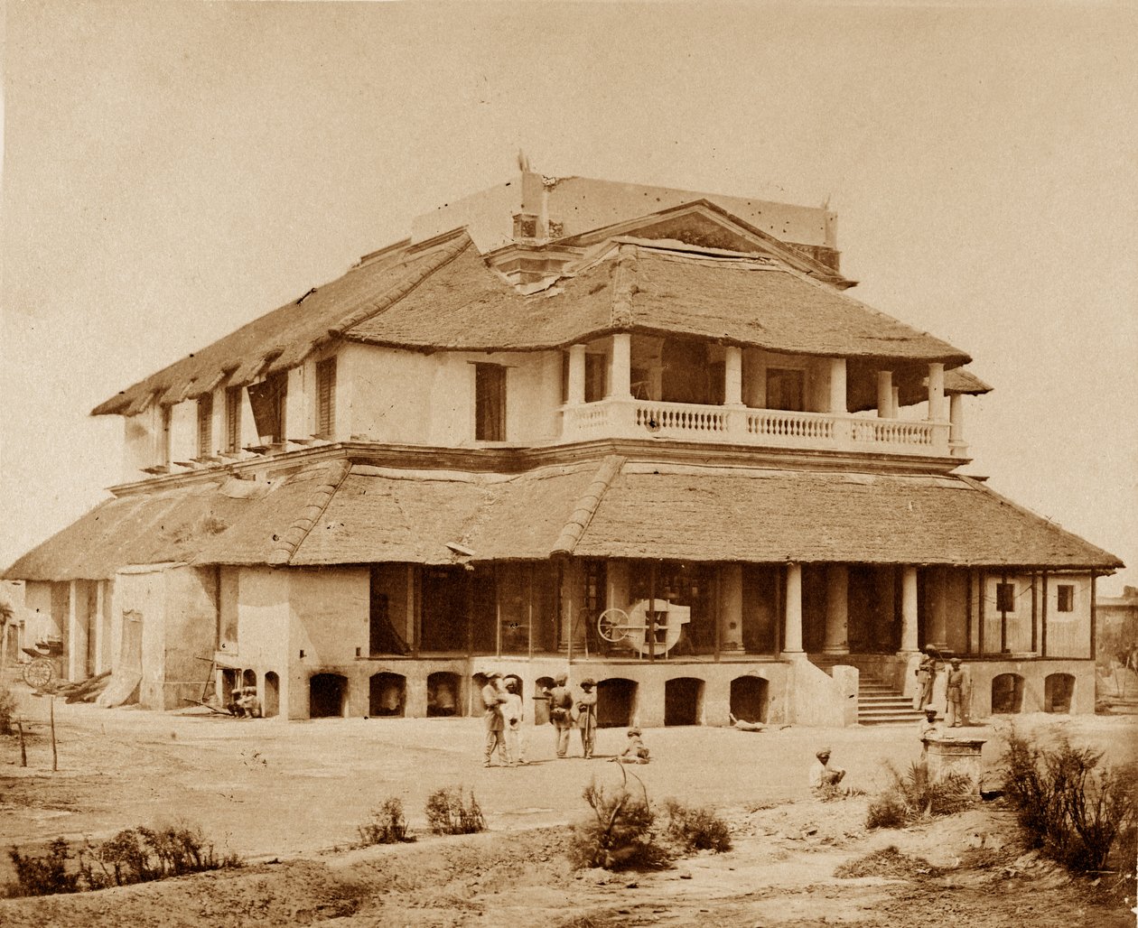 ಬ್ಯಾಂಕ್ಸ್ ಹೌಸ್, ಲಕ್ನೋ ಟರ್ಕ್ by Felice Beato