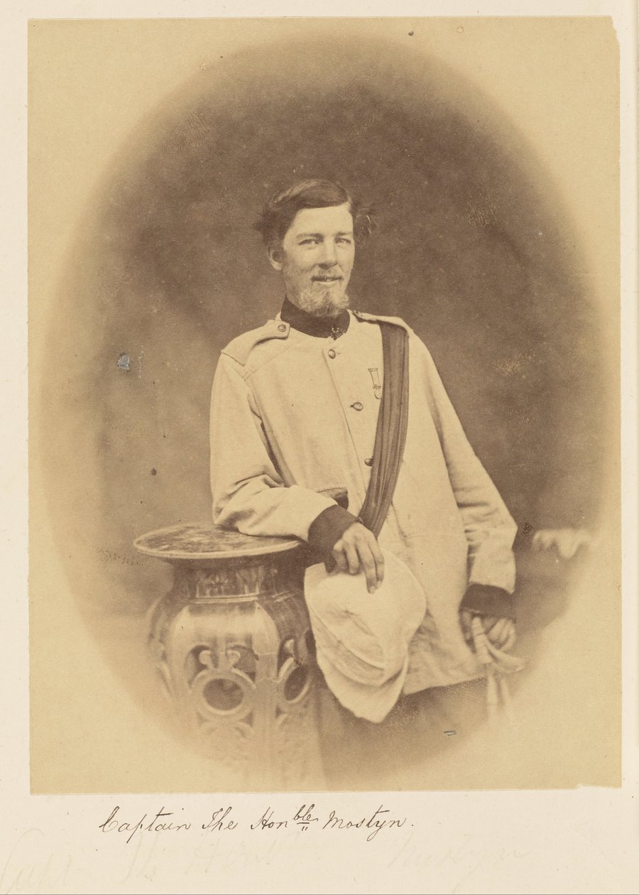 Kaptan Saygıdeğer Mostyn by Felice Beato