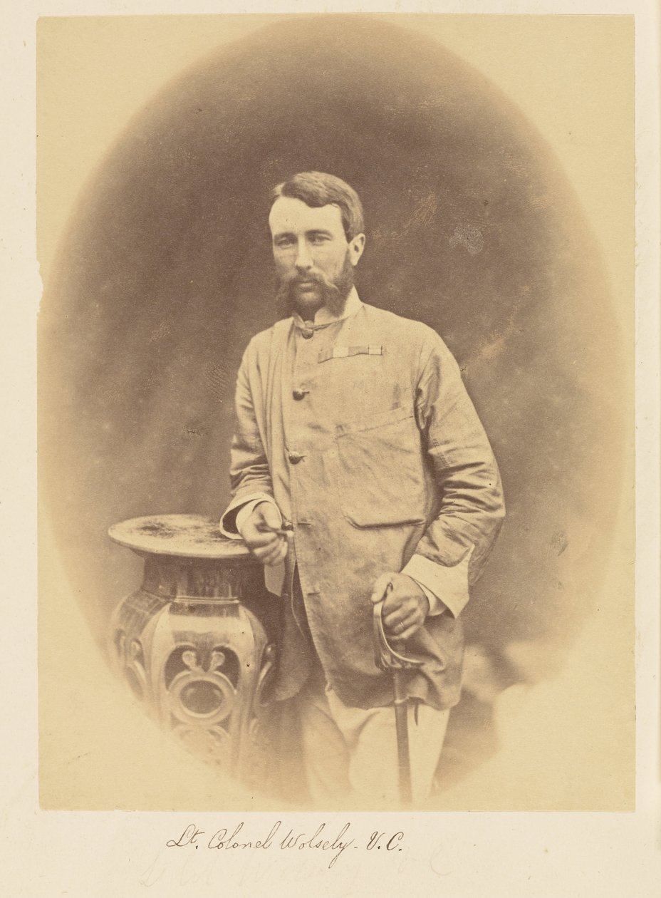 Yarbay Wolsely, V.C. by Felice Beato